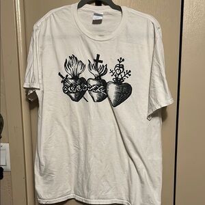 White Graphic T-Shirt